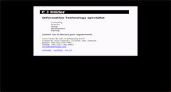 Desktop Screenshot of hilderbuild.com