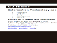 Tablet Screenshot of hilderbuild.com